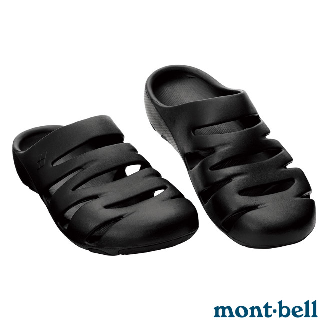 【mont-bell 】中性 CANYON 無跟膠鞋.水陸兩用鞋/1129556-CHBK 炭黑✿30E010